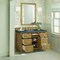 James Martin Vanities 48'' Single Vanity, Light Natural Oak w/ 3 CM Parisien Bleu Quartz Top 424-V48-LNO-3PBL - alternate 6